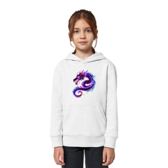 Neon Dragon - Kids Organic Hoodie