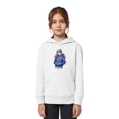 Anime Girl - Kids Organic Hoodie