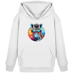 Cool Zebra - Kids Organic Hoodie