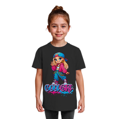 Hip Hop Girl - Kids Organic Shirt