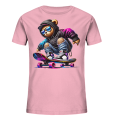 Skateboard HipHop Bear - Kids Organic Shirt