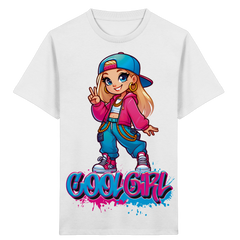 Hip Hop Girl - Kids Organic Shirt