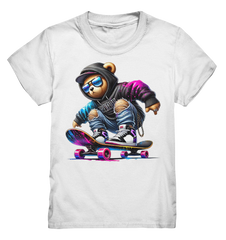 Skateboard HipHop Bear - Kids Premium Shirt